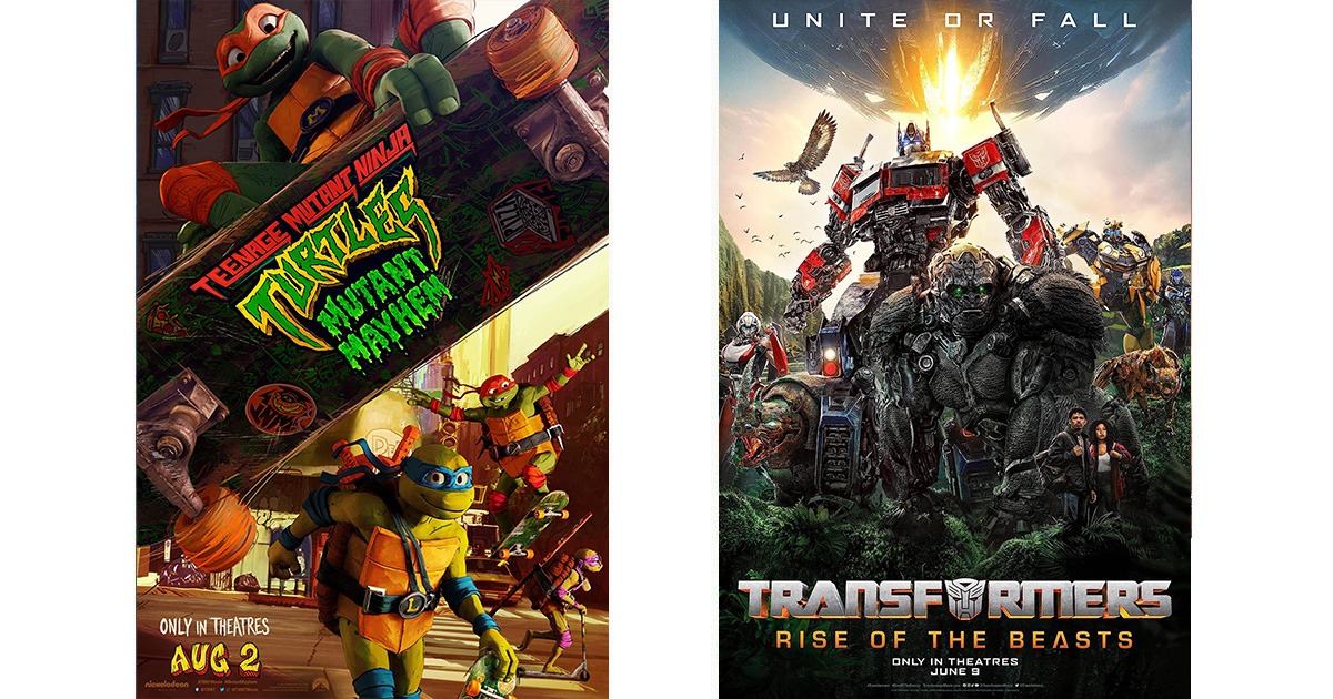 TMNT: Mutant Mayhem | Transformers: Rise of the Beasts