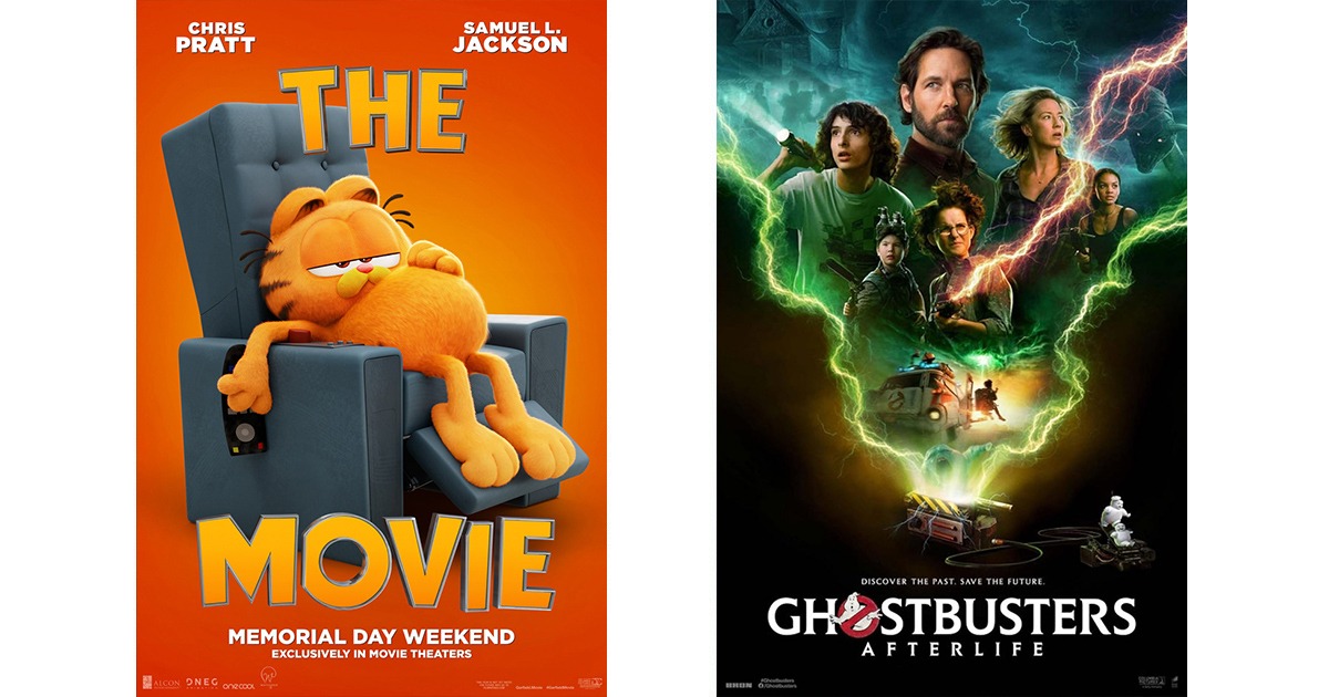 The Garfield Movie | Ghostbusters: Afterlife