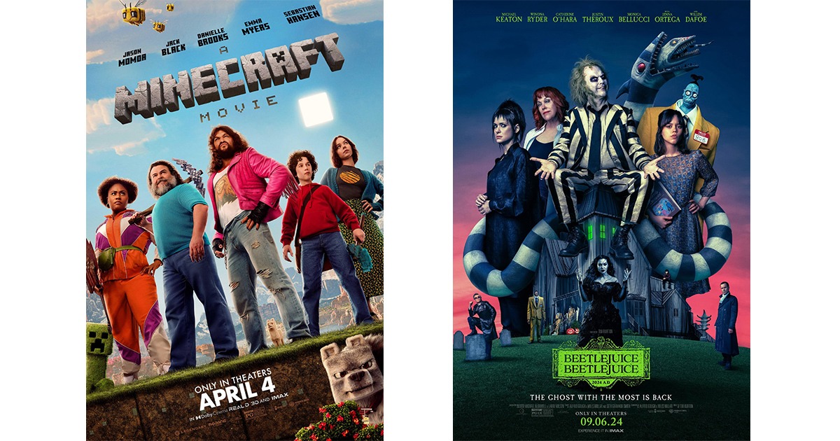 A Minecraft Movie | Beetlejuice Beetlejuice