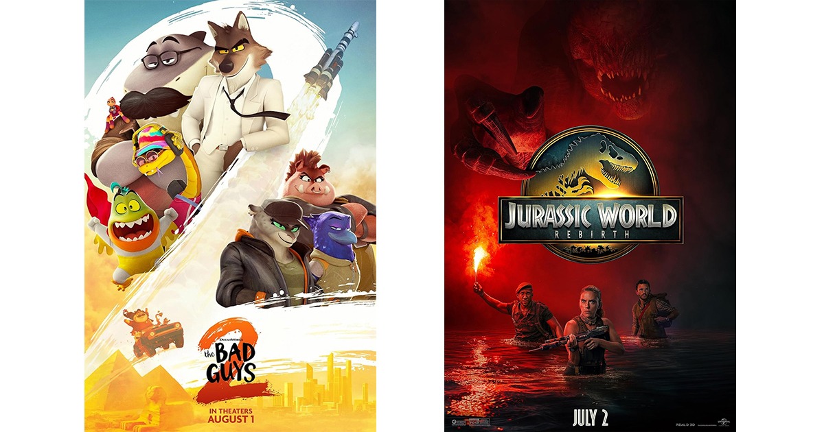 The Bad Guys 2 | Jurassic World: Rebirth