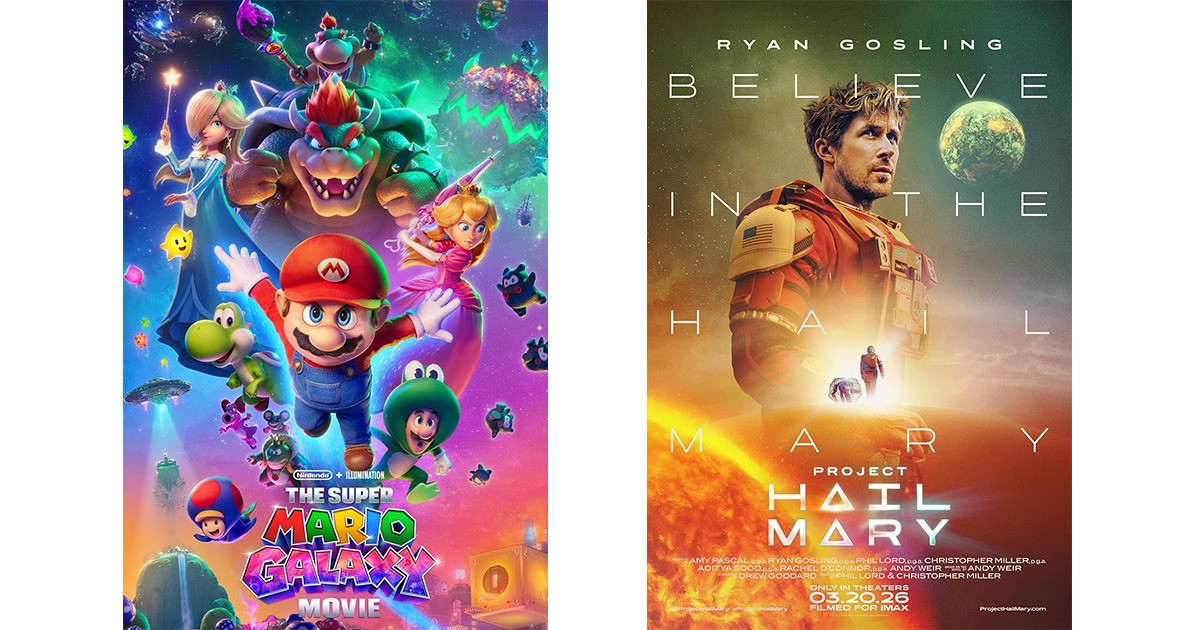 The Super Mario Galaxy Movie | Project Hail Mary