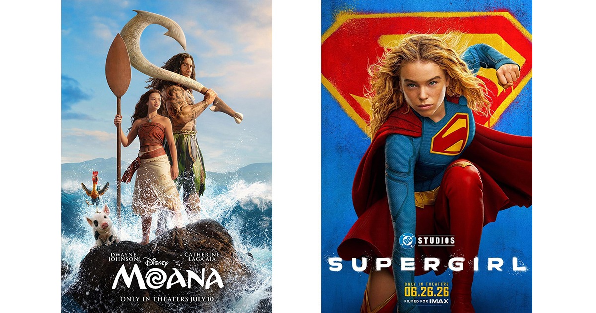 Moana (2026) | Supergirl (2026)